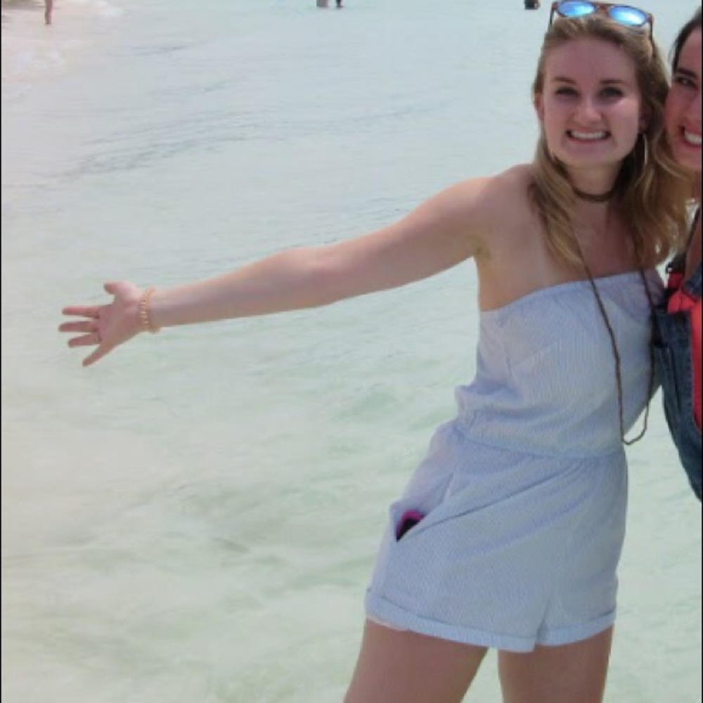 Seersucker UO romper